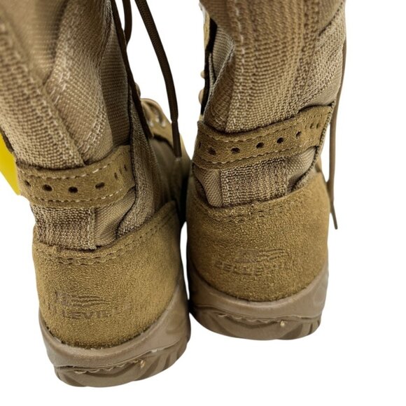 Belleville Army Combat Boots Ultra- Assault Coyote Size 5 Men/7 Women Wide - Picture 9 of 14